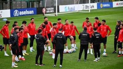 A Milli Takım D&uuml;nya Kupası &ouml;ncesi topbaşı yaptı