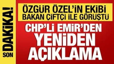 CHP heyeti İ&ccedil;işleri bakanı ile g&ouml;r&uuml;şt&uuml;! CHP'li Murat Emir'den ilk a&ccedil;ıklama
