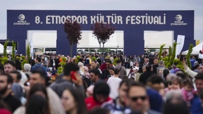 İstanbul'da haftasonuna Etnospor damgası! K&uuml;lt&uuml;r ş&ouml;leni yaşandı