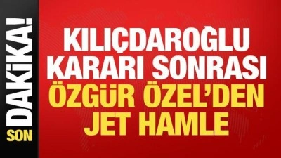 Son dakika: CHP'de hareketlilik! &Ouml;zg&uuml;r &Ouml;zel'den ilk hamle: Acil koduyla &ccedil;ağırdı